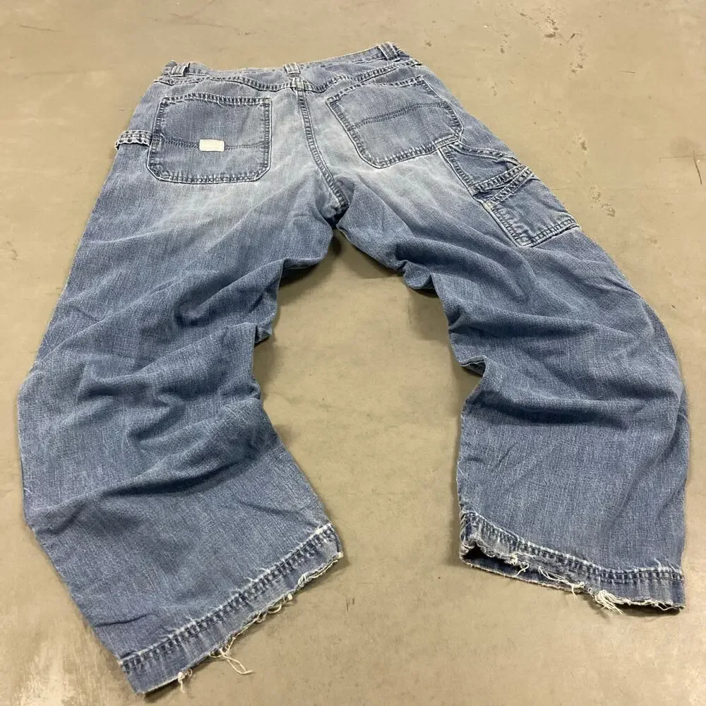 vintage Y2K old navy carpenter painter cargo jeans 34x32